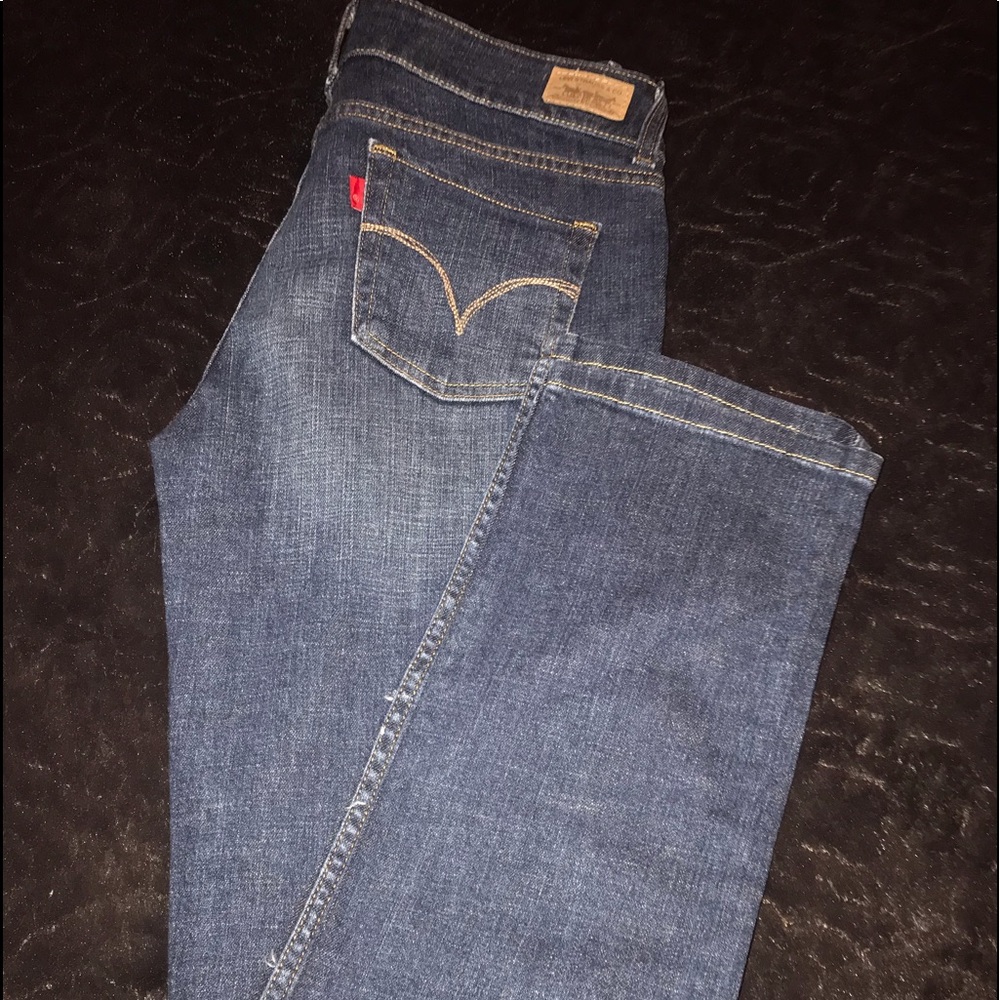Levi blue jeans💗